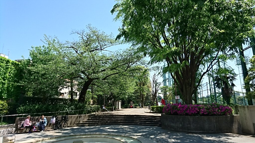 青山公園の風景